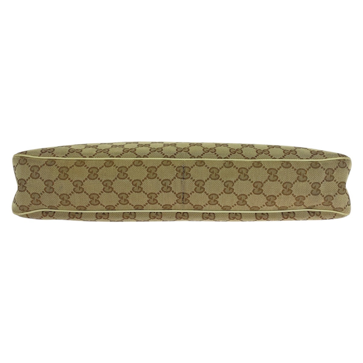 GUCCI Tote Bag GG canvas Beige Ivory Gold Metal