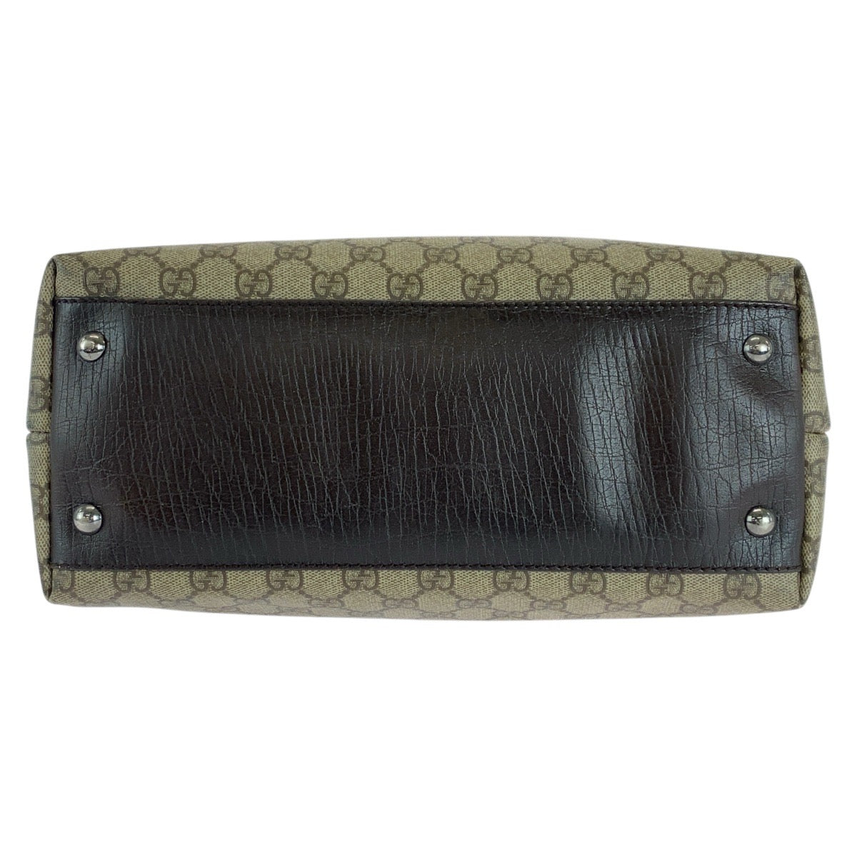 GUCCI Tote Bag 131220 GG Supreme Canvas Beige brown