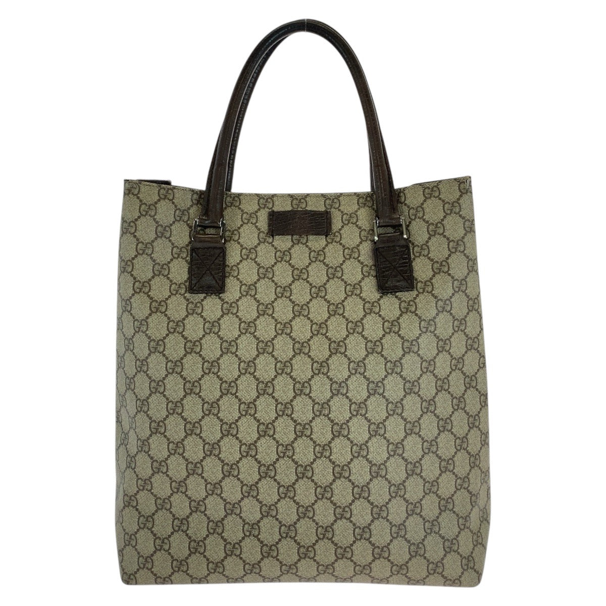 GUCCI Tote Bag 131220 GG Supreme Canvas Beige brown