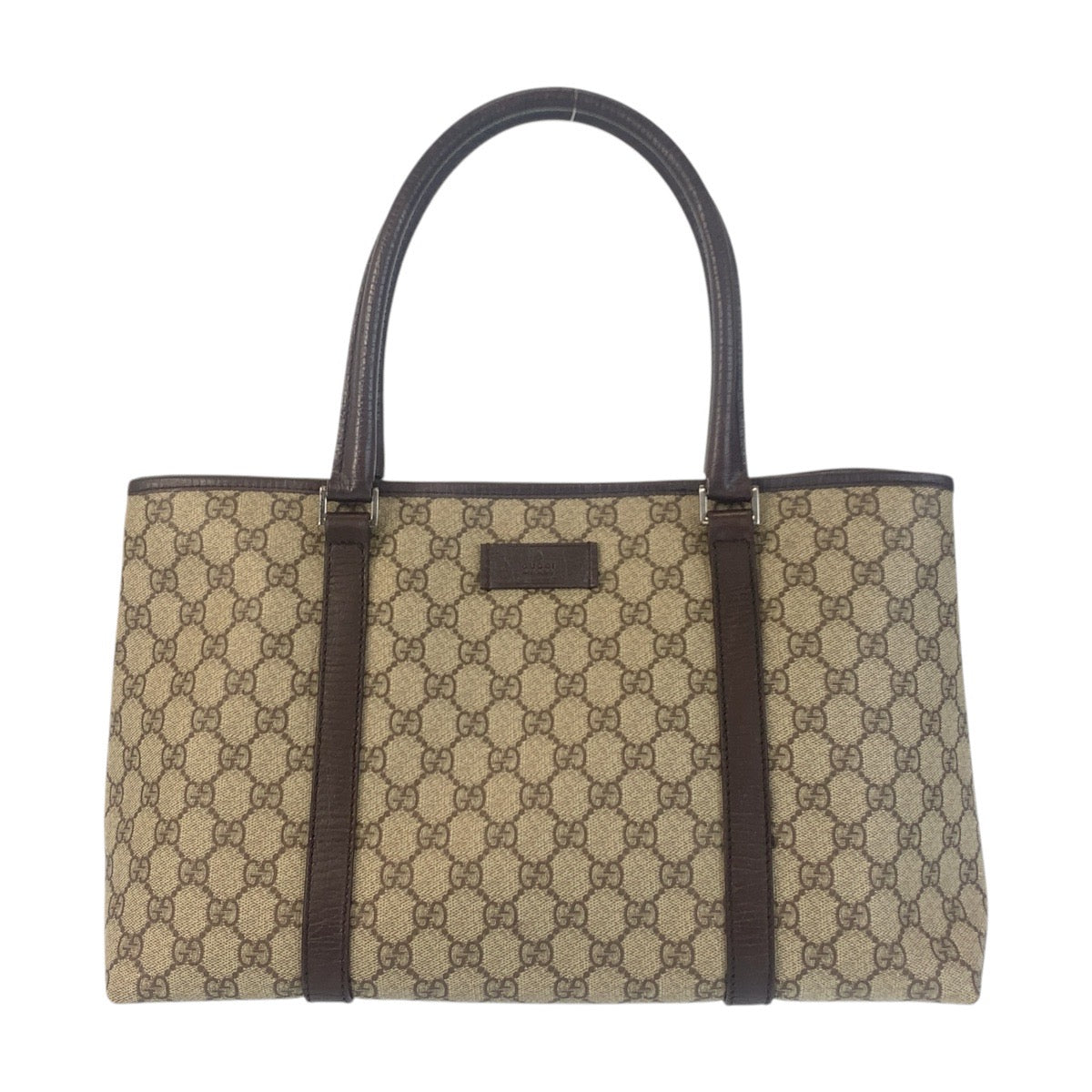 GUCCI Tote Bag 114595 GG Supreme Canvas Beige brown