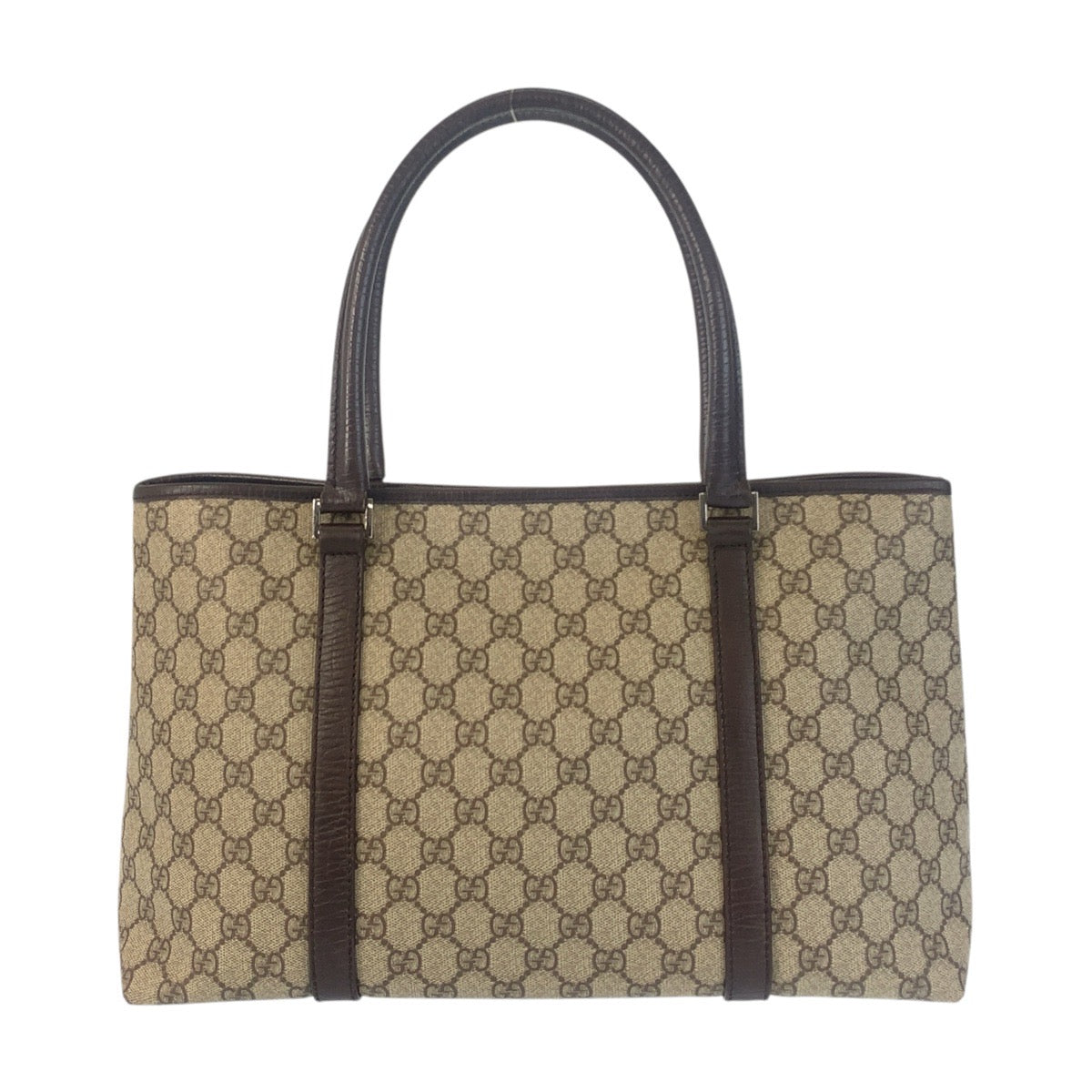 GUCCI Tote Bag 114595 GG Supreme Canvas Beige brown