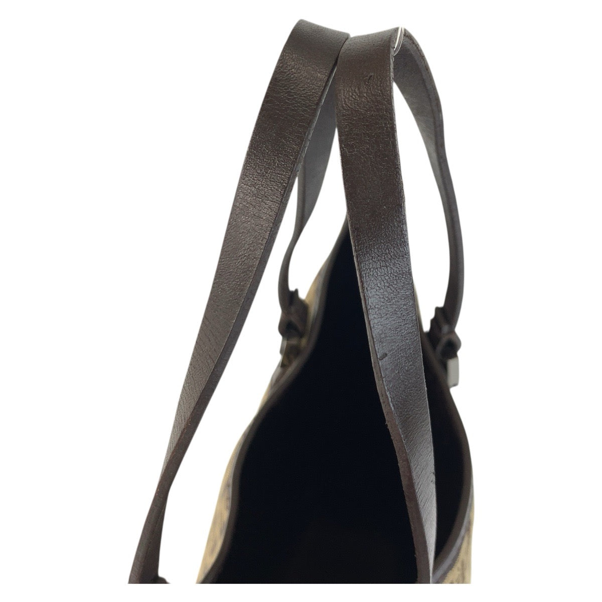 FENDI Tote Bag 8BH006 canvas Beige brown Zucchino