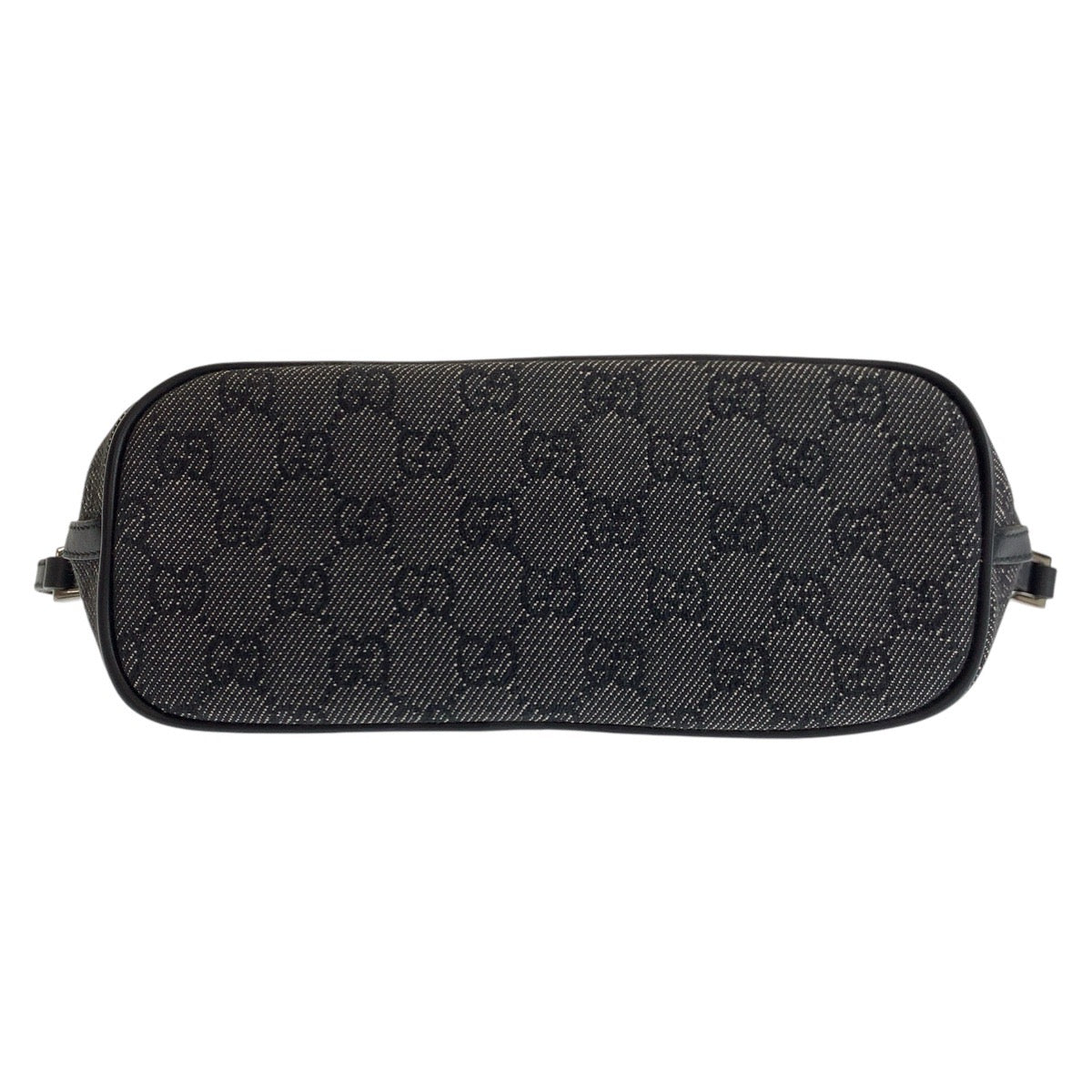 GUCCI Handbag 07198 GG canvas Black SilverMetal