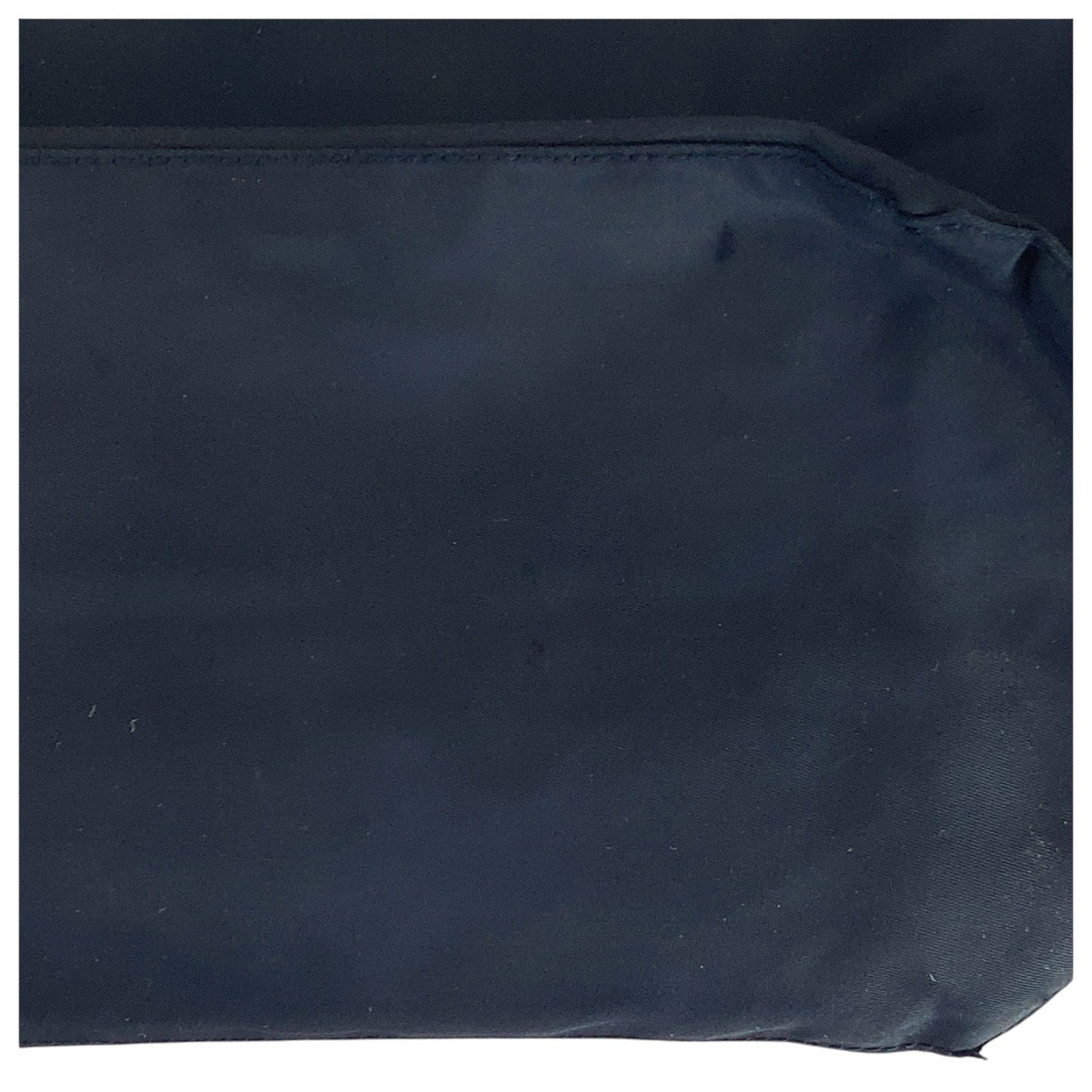 PRADA Tote Bag Nylon Navy SilverMetal Test Triangle With logo