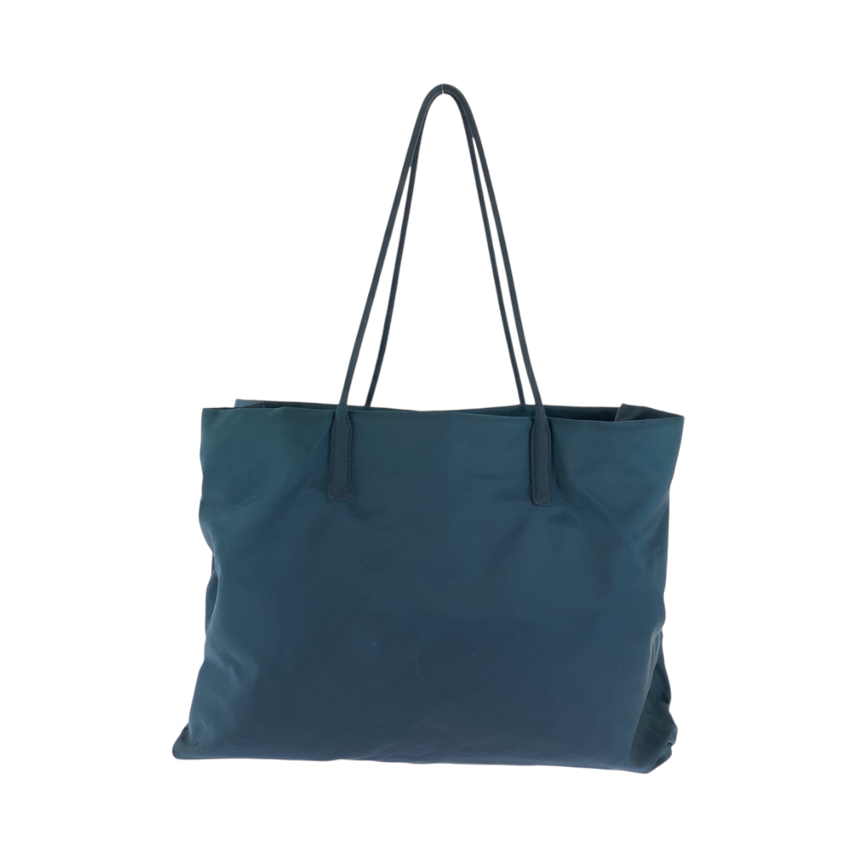 PRADA Tote Bag B7806 Nylon Green SilverMetal Tess Triangle With logo