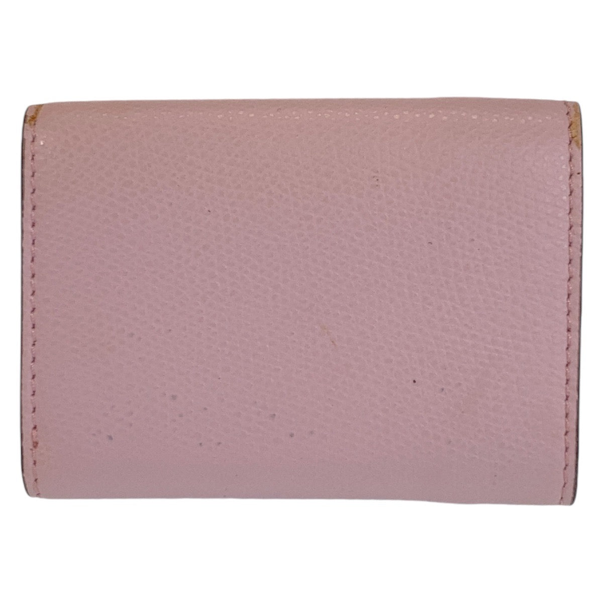 FENDI Tri-fold wallet leather Brown ZUCCA F IS FENDI