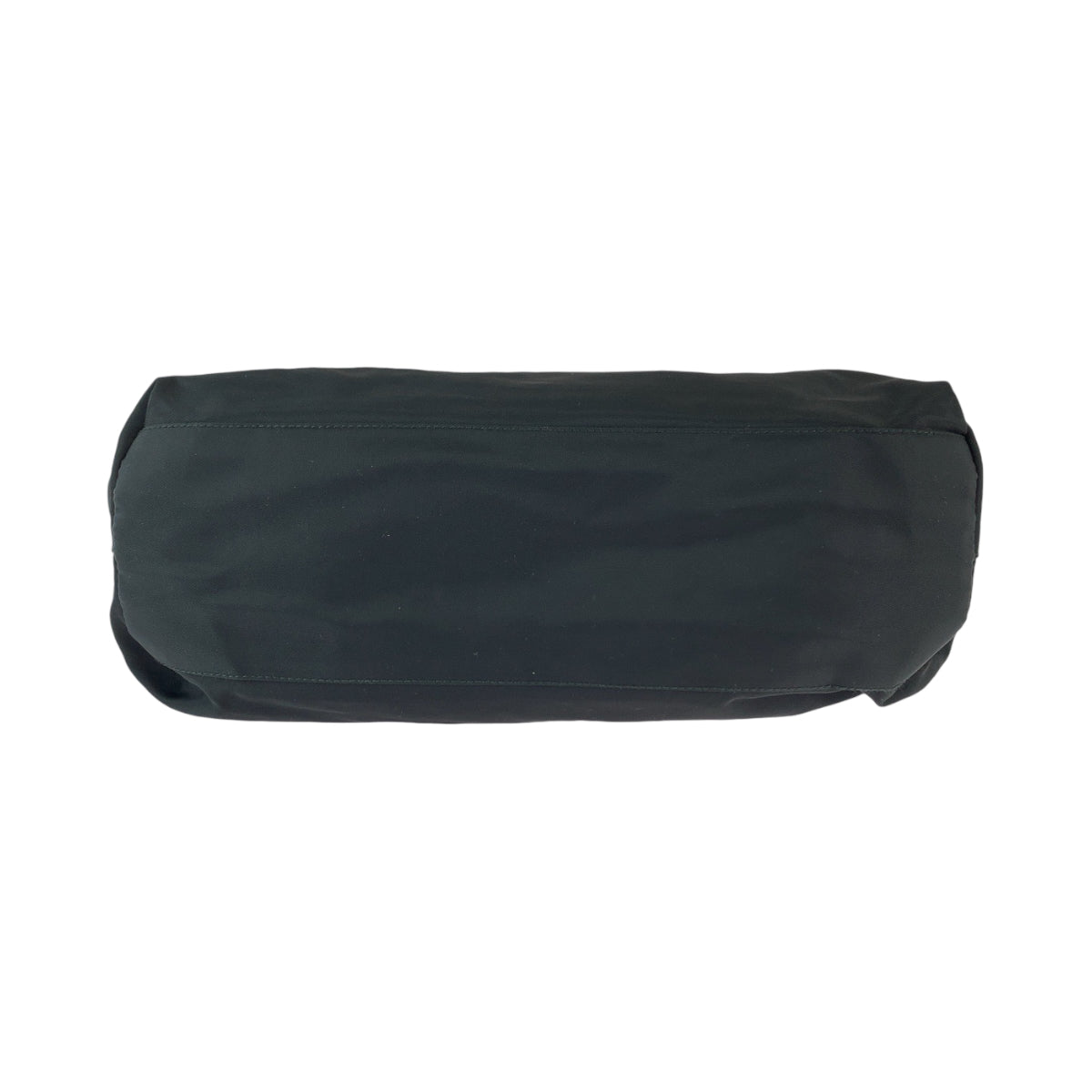 PRADA Shoulder Bag Nylon black Test Triangle With logo plastic handle