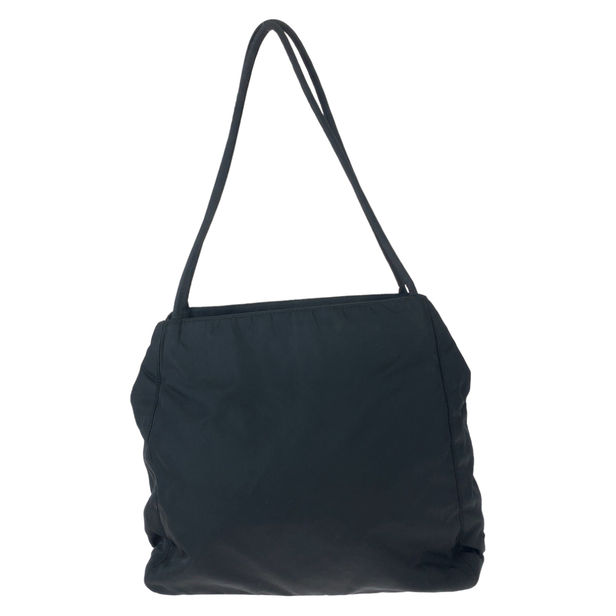 PRADA Tote Bag Nylon black Test Triangle With logo