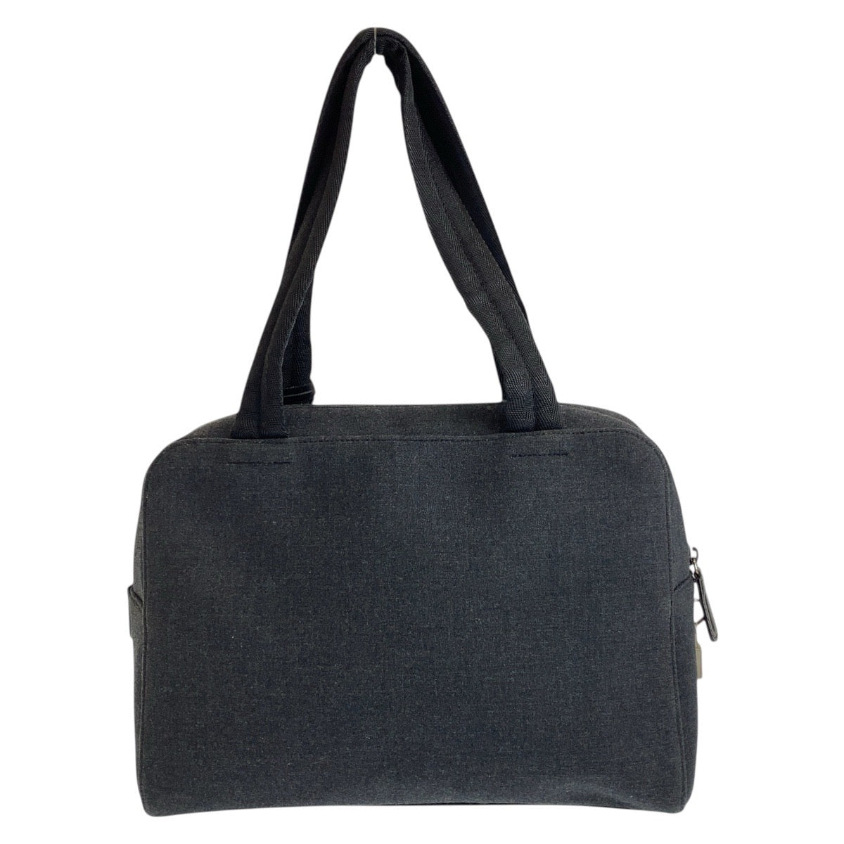 PRADA Tote Bag canvas Grey Black SilverMetal PRADA Sports