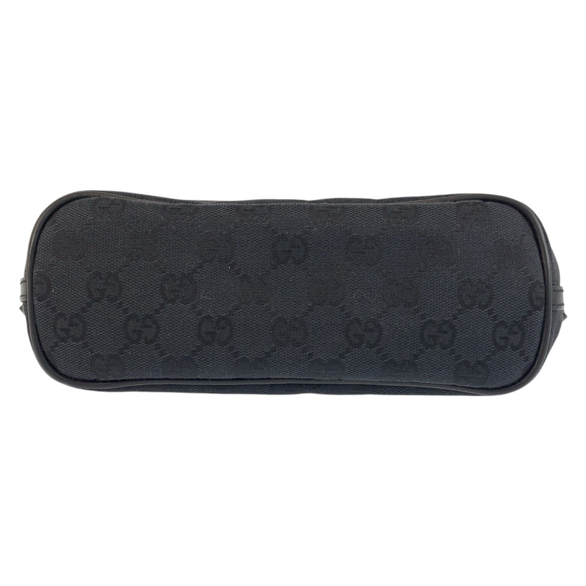 GUCCI Handbag 039 1103 GG canvas Black SilverMetal