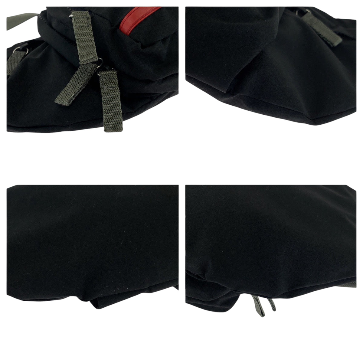 PRADA Waist bag 4VA056 Nylon Black SilverMetal PRADA Sports