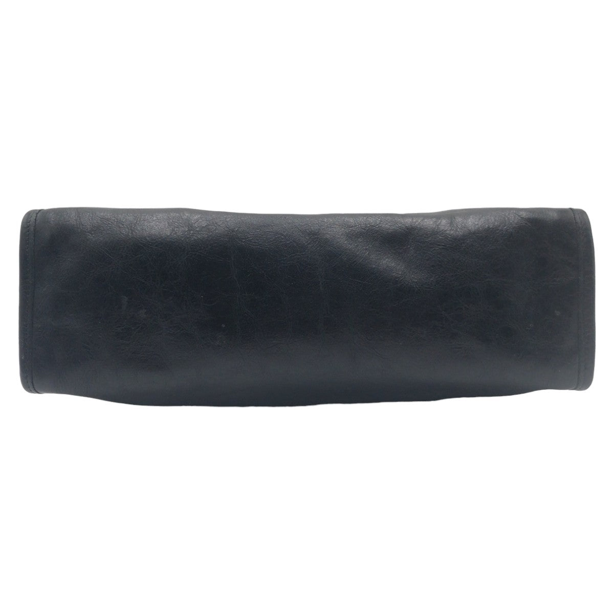 GUCCI Clutch bag leather black Interlocking