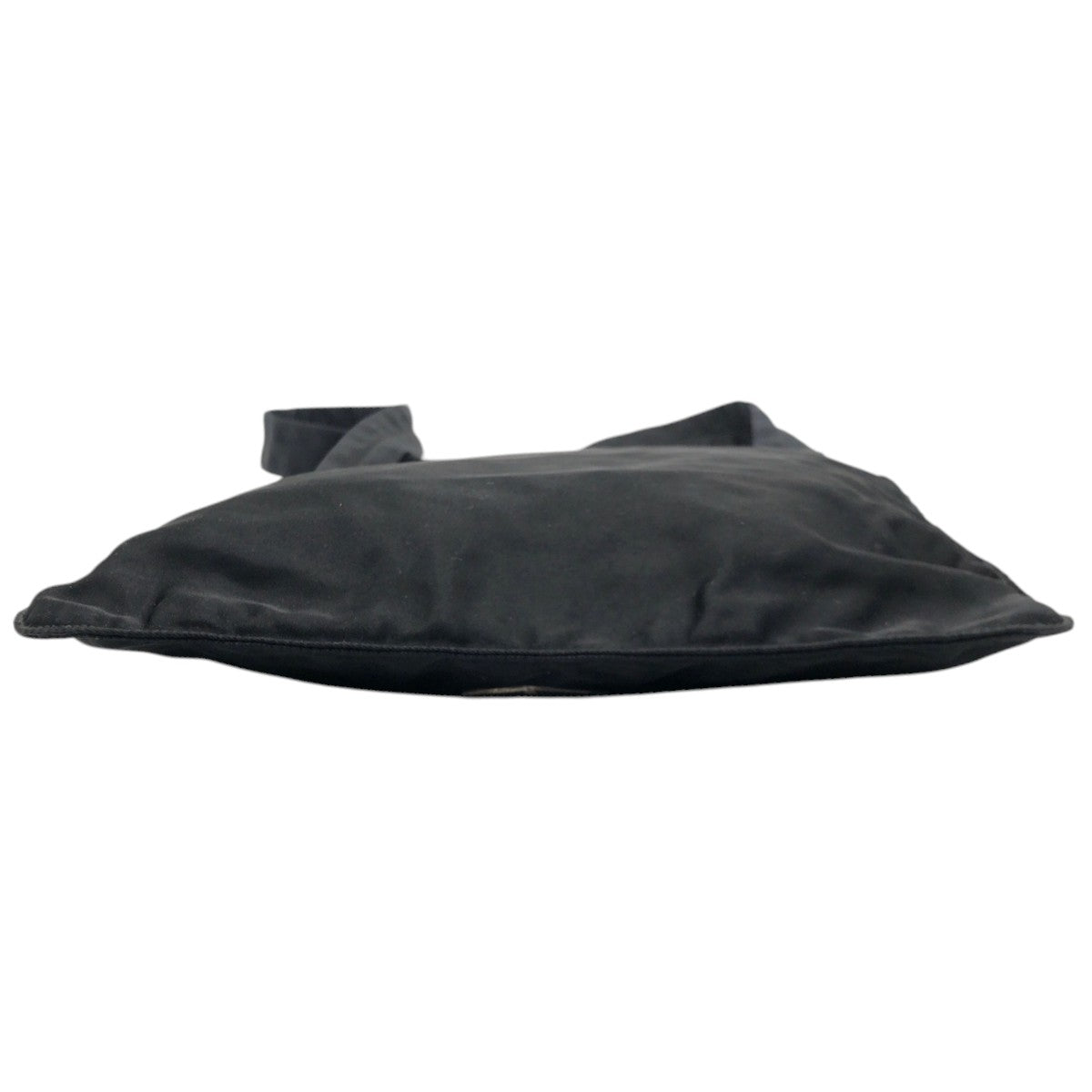 PRADA Shoulder Bag Nylon Black black Test Triangle With logo