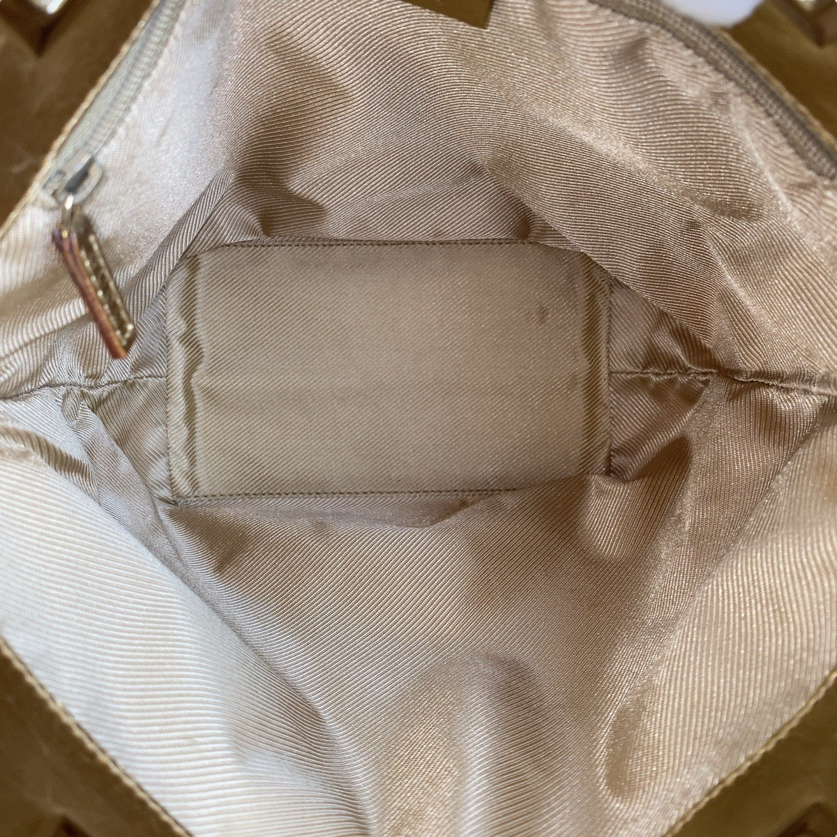 GUCCI Shoulder Bag 002 1099 GG canvas gold