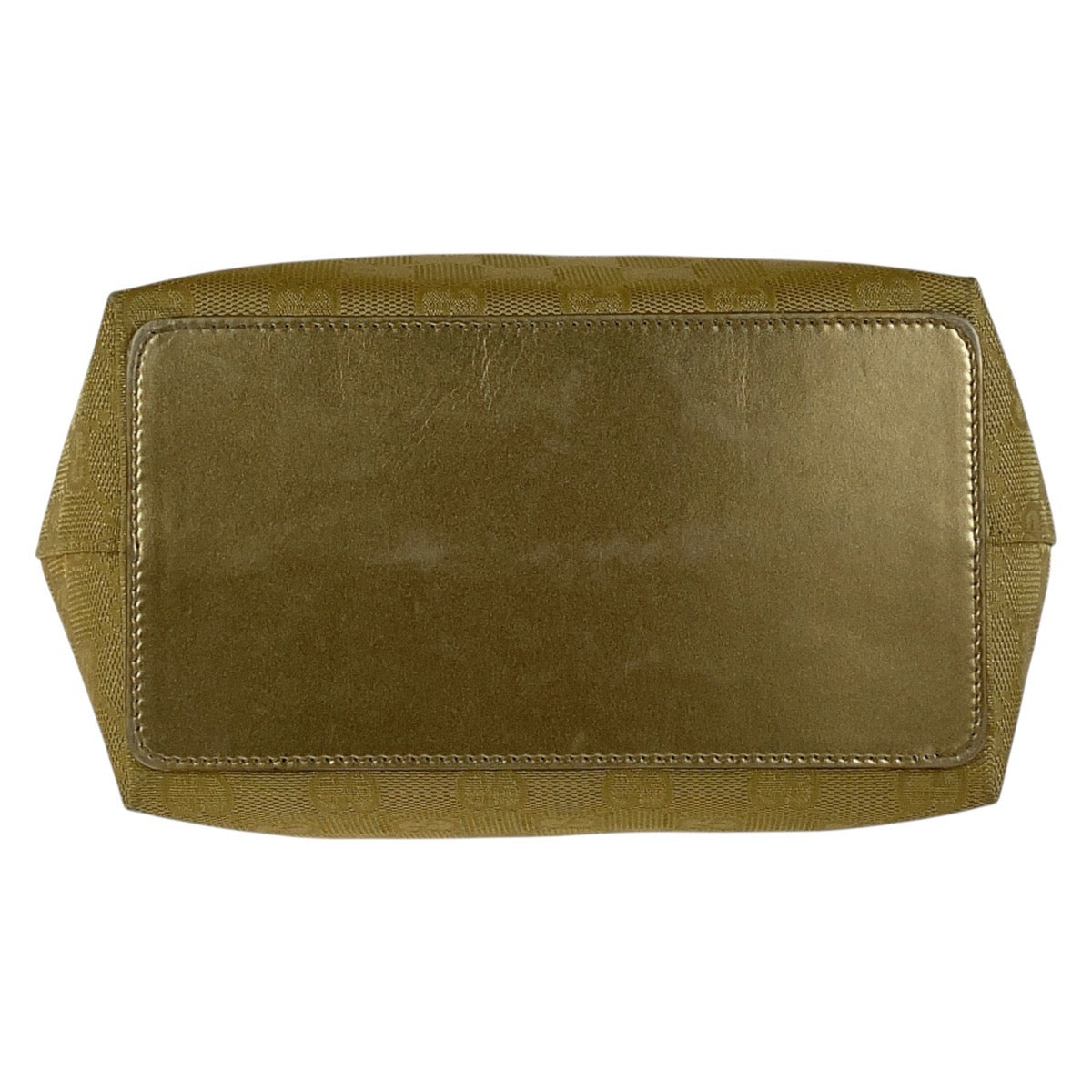 GUCCI Shoulder Bag 002 1099 GG canvas gold