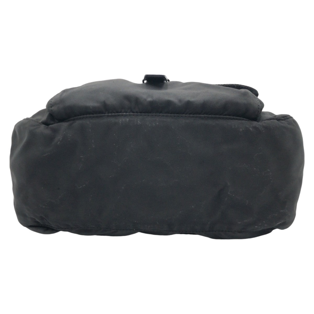 PRADA Shoulder Bag Nylon Black black Test Triangular logo