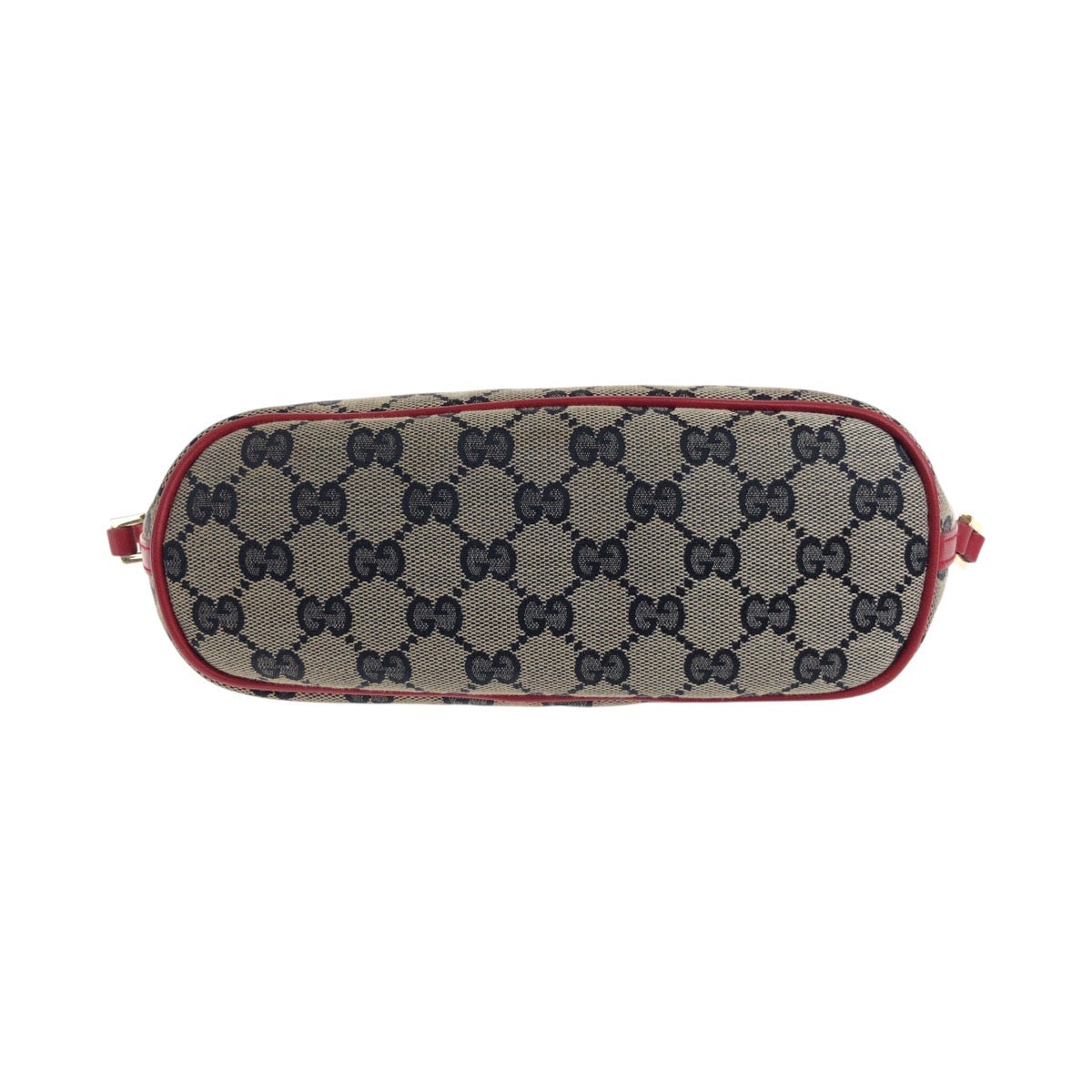 GUCCI Handbag 039 1103 GG canvas Black red