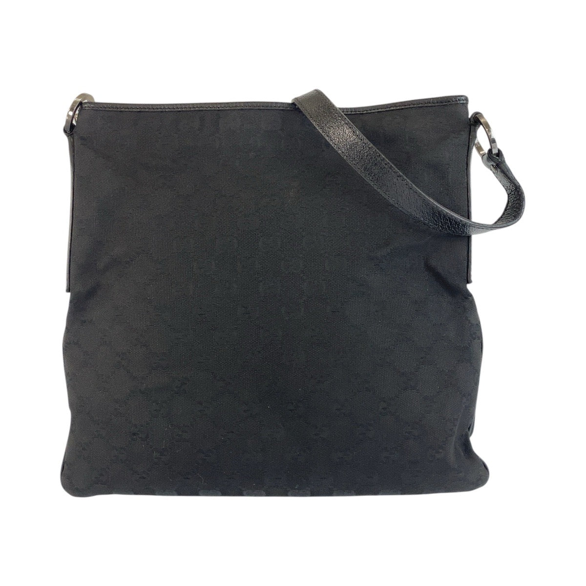 GUCCI Shoulder Bag 113013 GG canvas black