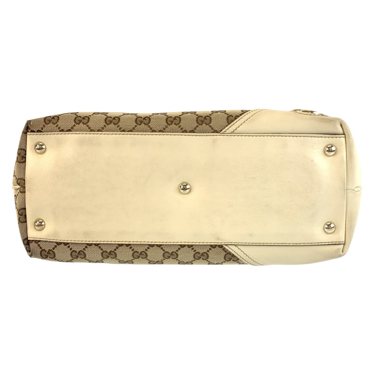 GUCCI Tote Bag 169945 GG canvas beige Abby Newbritt