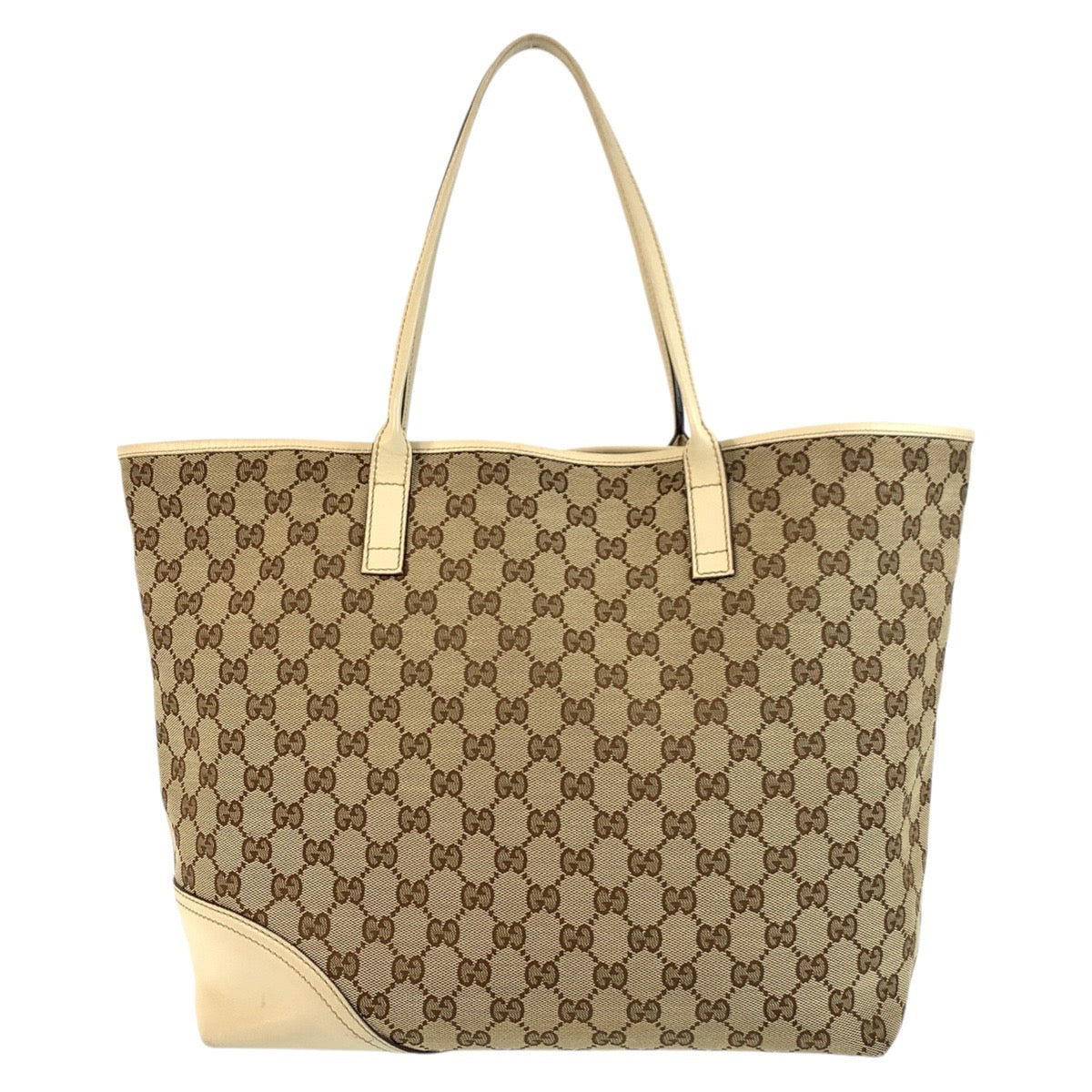 GUCCI Tote Bag 169945 GG canvas beige Abby Newbritt