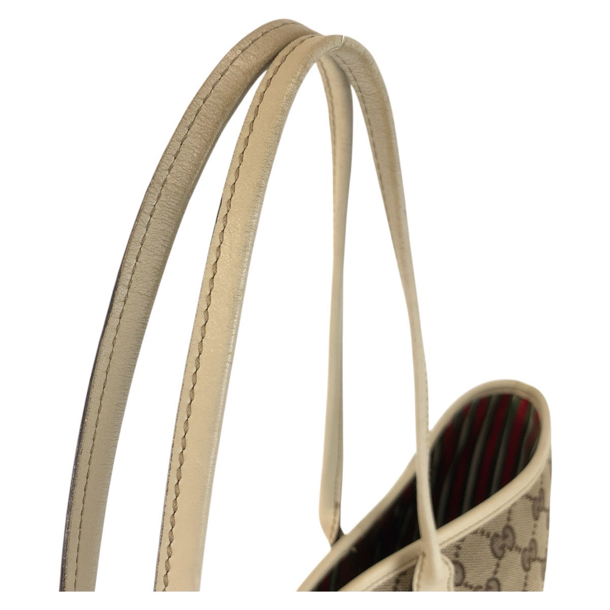 GUCCI Tote Bag 169945 GG canvas beige Abby Newbritt