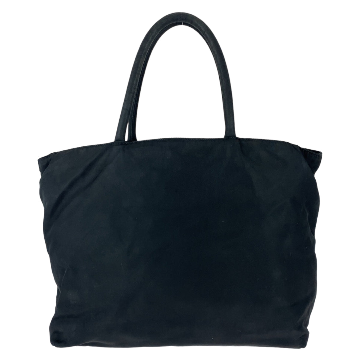 PRADA Tote Bag Nylon black Test Triangle With logo