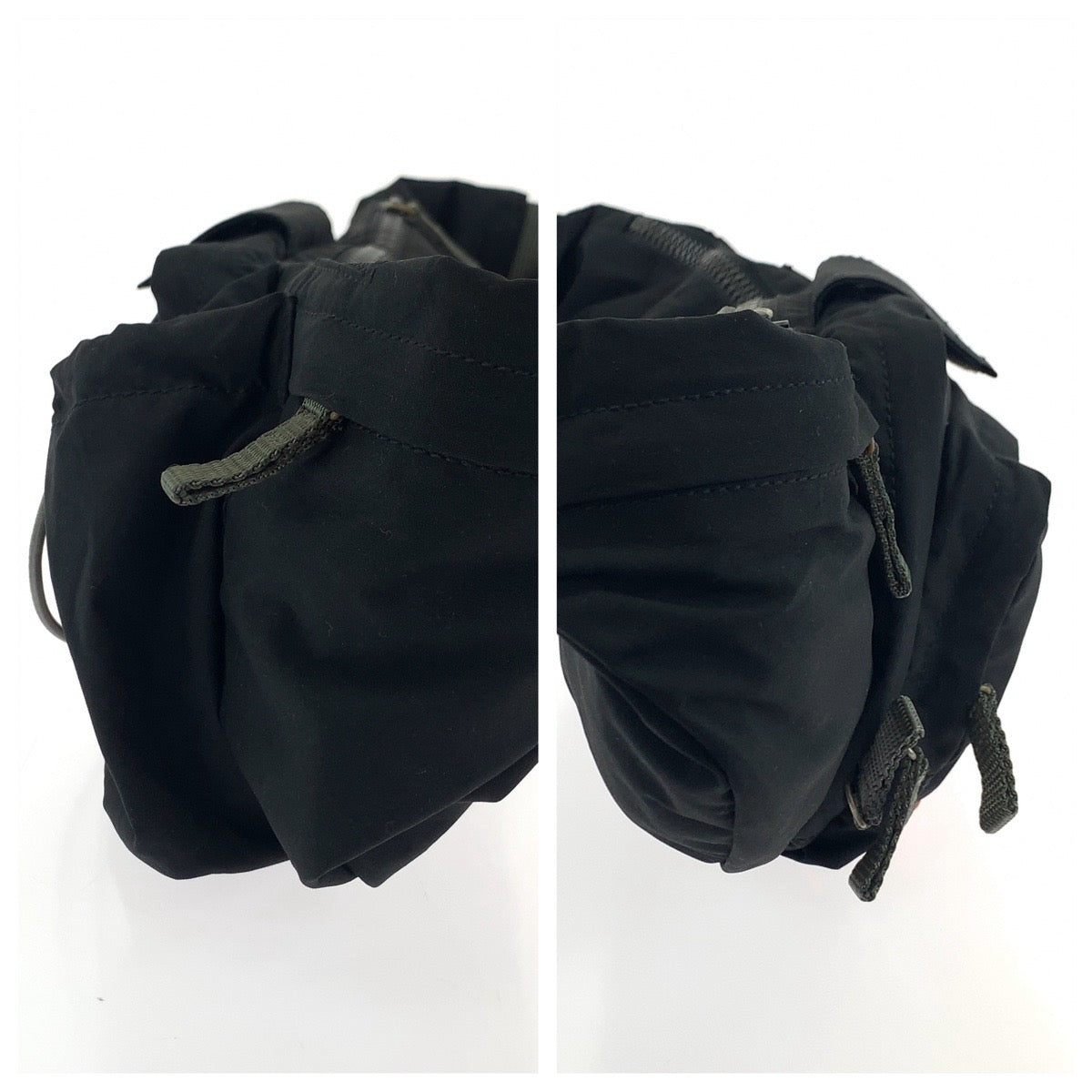 PRADA Waist bag 4VA056 Nylon Black SilverMetal PRADA Sports
