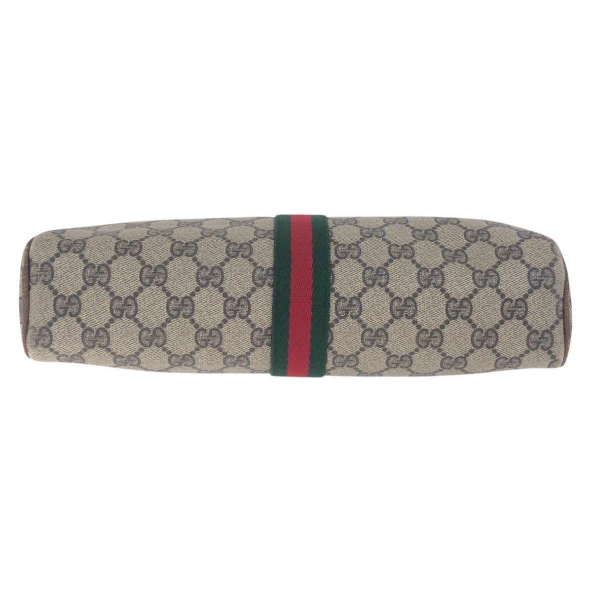 GUCCI Clutch bag 001 312 0470 GG Supreme Canvas beige Old Gucci Shelly Line