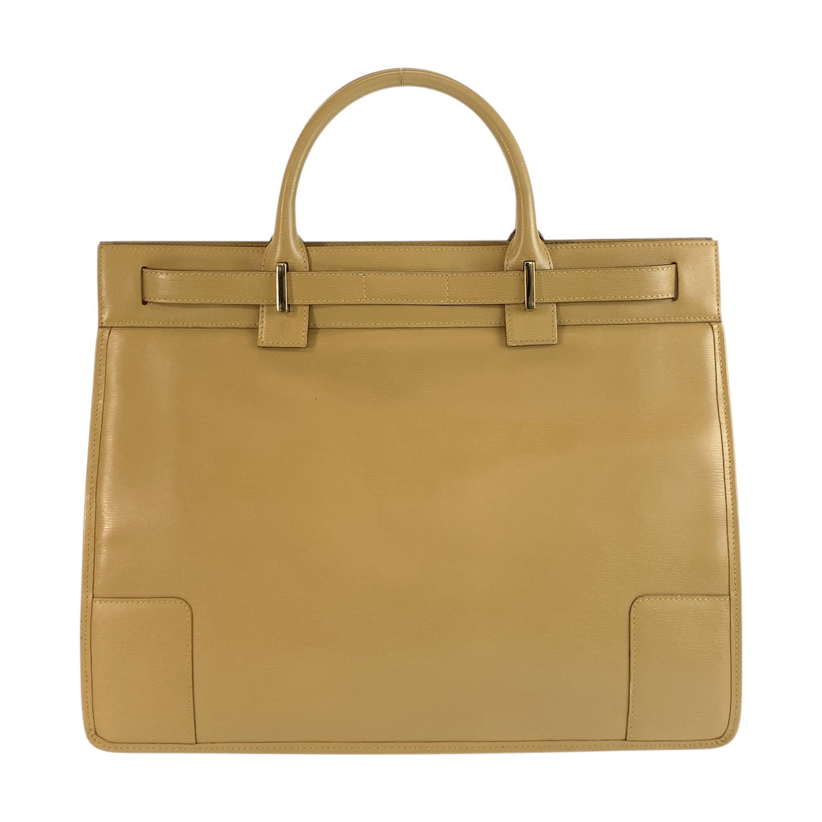 GUCCI Business bag 002 1090 leather Beige Gold Metal