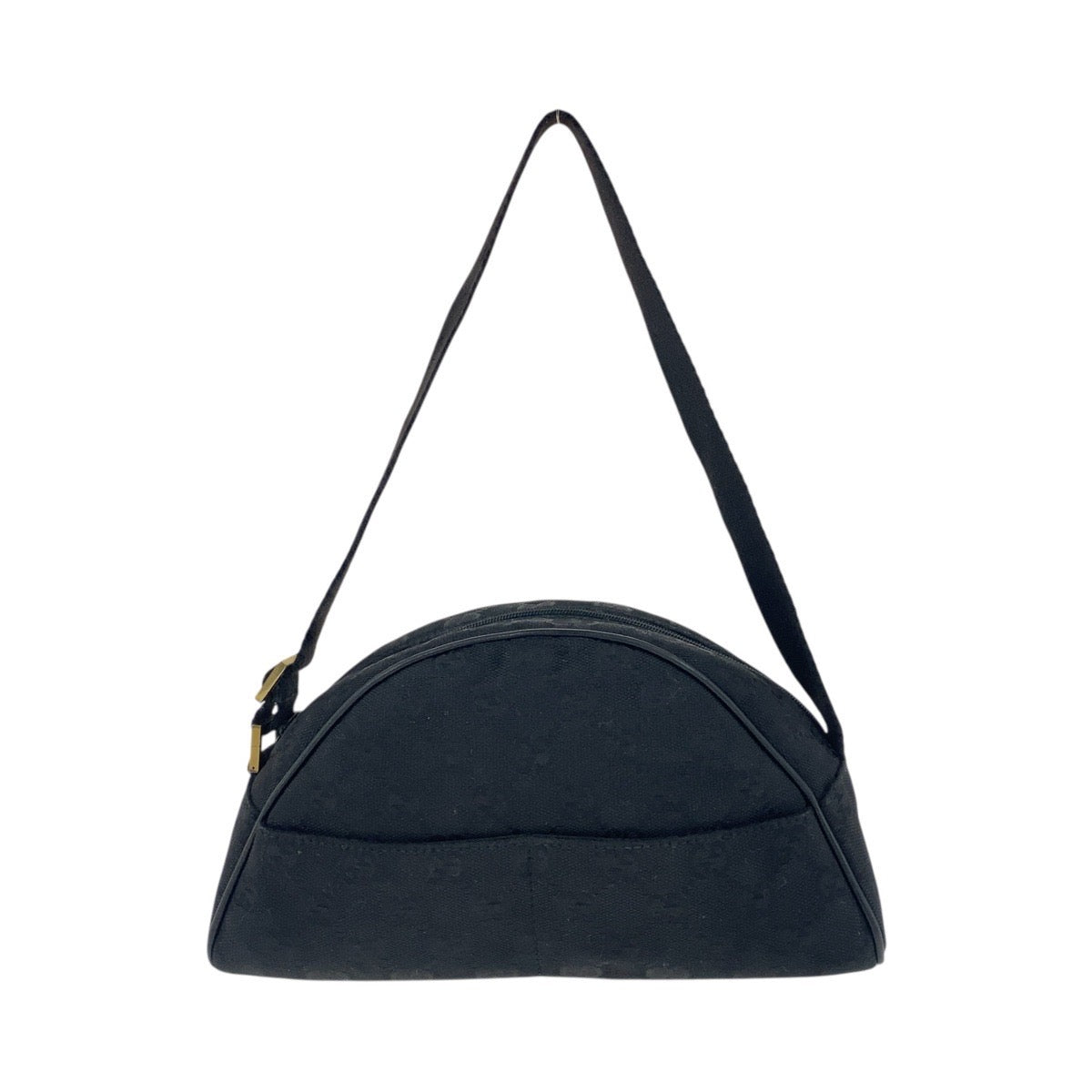 GUCCI Handbag 90781 GG canvas Black GoldMetal