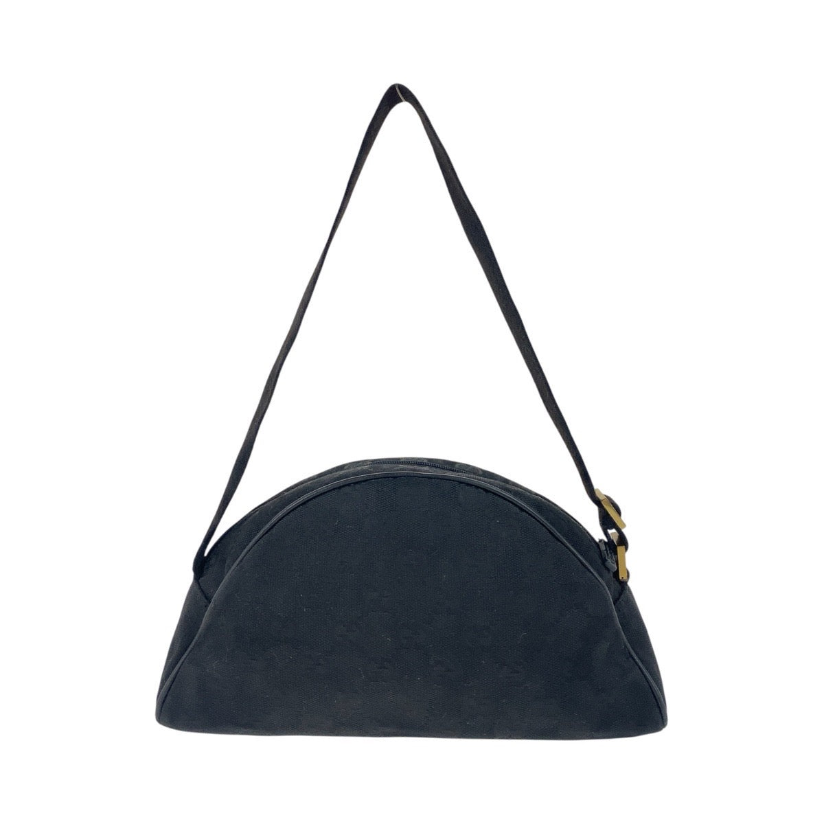 GUCCI Handbag 90781 GG canvas Black GoldMetal