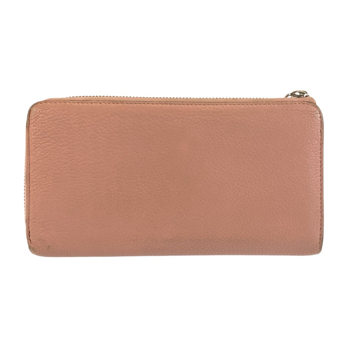 LOUIS VUITTON Long Wallet Purse M60148 leather Magnolia Pink Greige SilverMetal Portefeuille comet