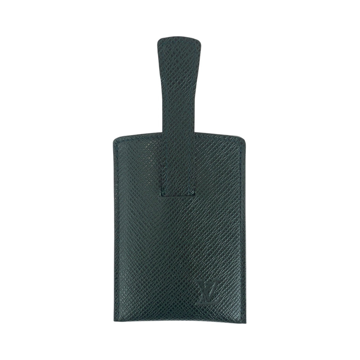 LOUIS VUITTON Card Case M30544 leather Epithea dark green Epi Etui Cult Devisite Toilette