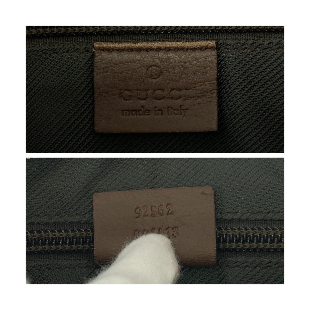 GUCCI Shoulder Bag 92562 GG canvas Beige Brown SilverMetal