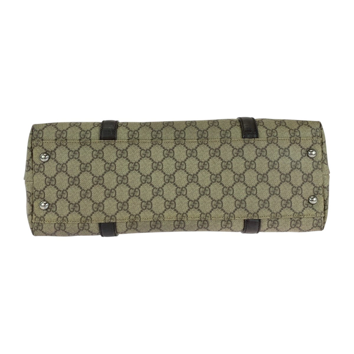 GUCCI Tote Bag 114595 GG Supreme Canvas beige