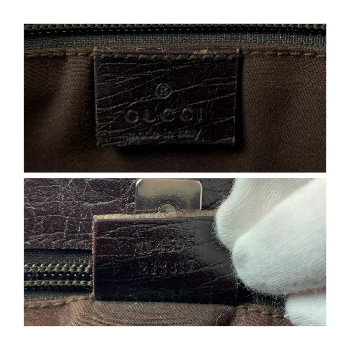 GUCCI Tote Bag 114595 GG Supreme Canvas beige