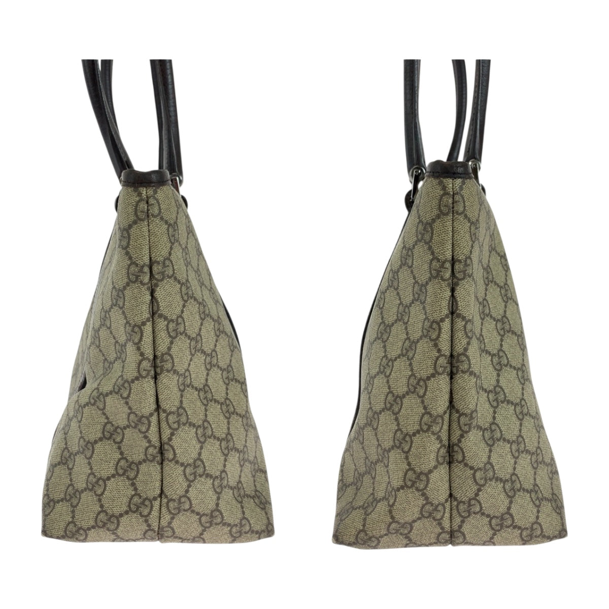 GUCCI Tote Bag 114595 GG Supreme Canvas beige