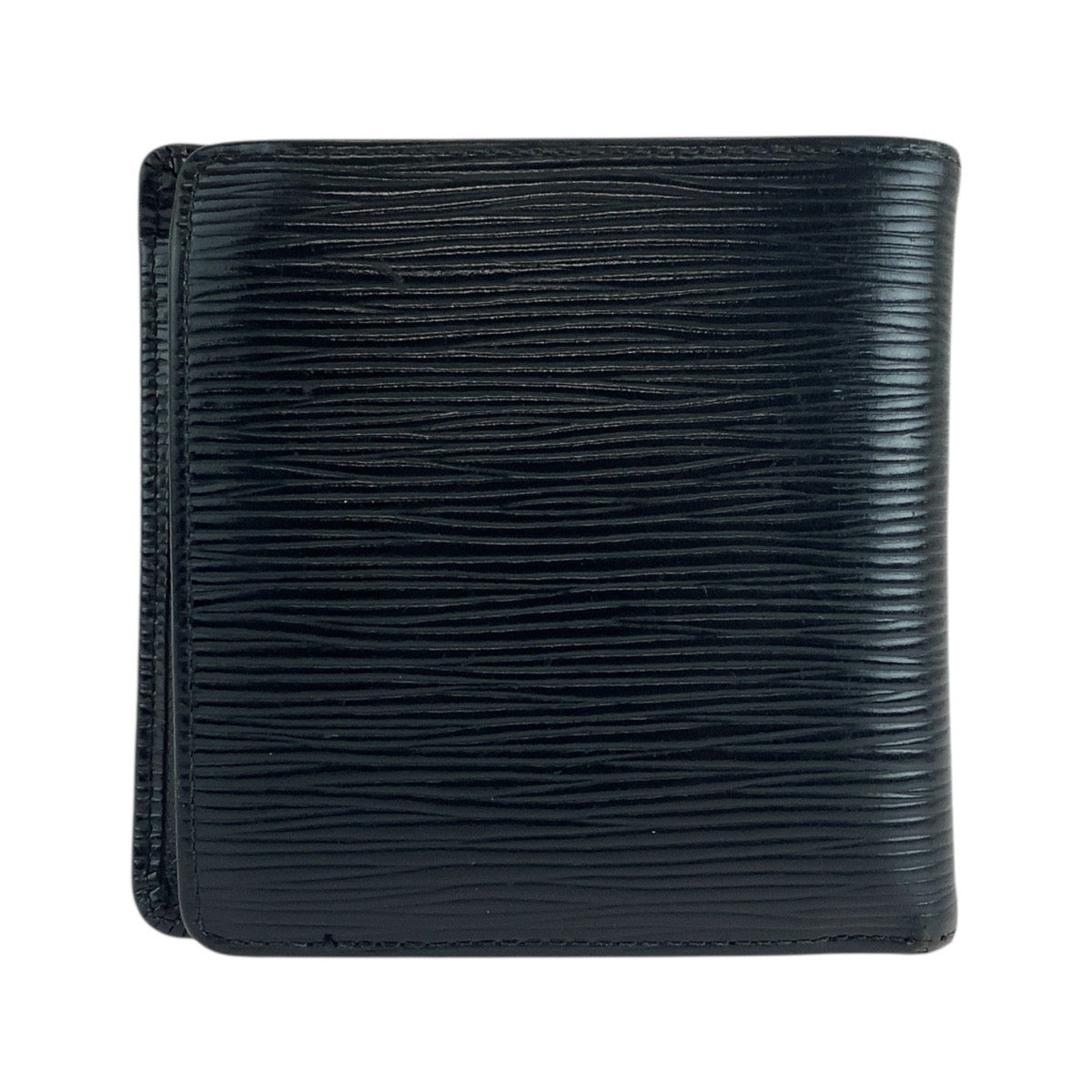 LOUIS VUITTON Bifold Wallet M60612 leather Noir black Epi PortefeuilleMarco