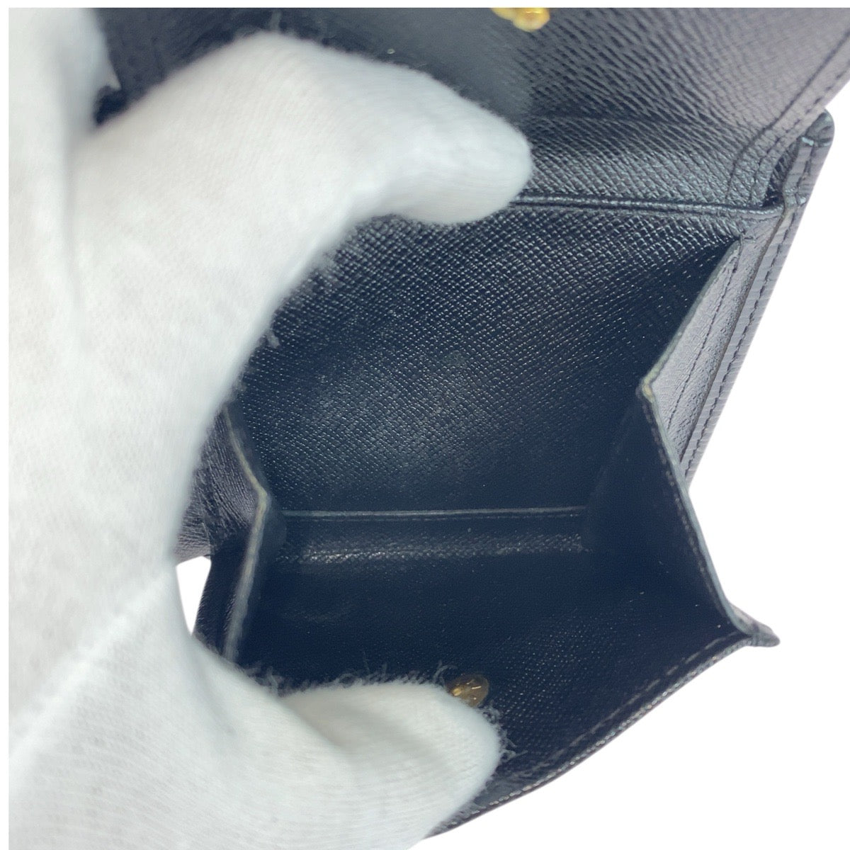 LOUIS VUITTON Bifold Wallet M60612 leather Noir black Epi PortefeuilleMarco