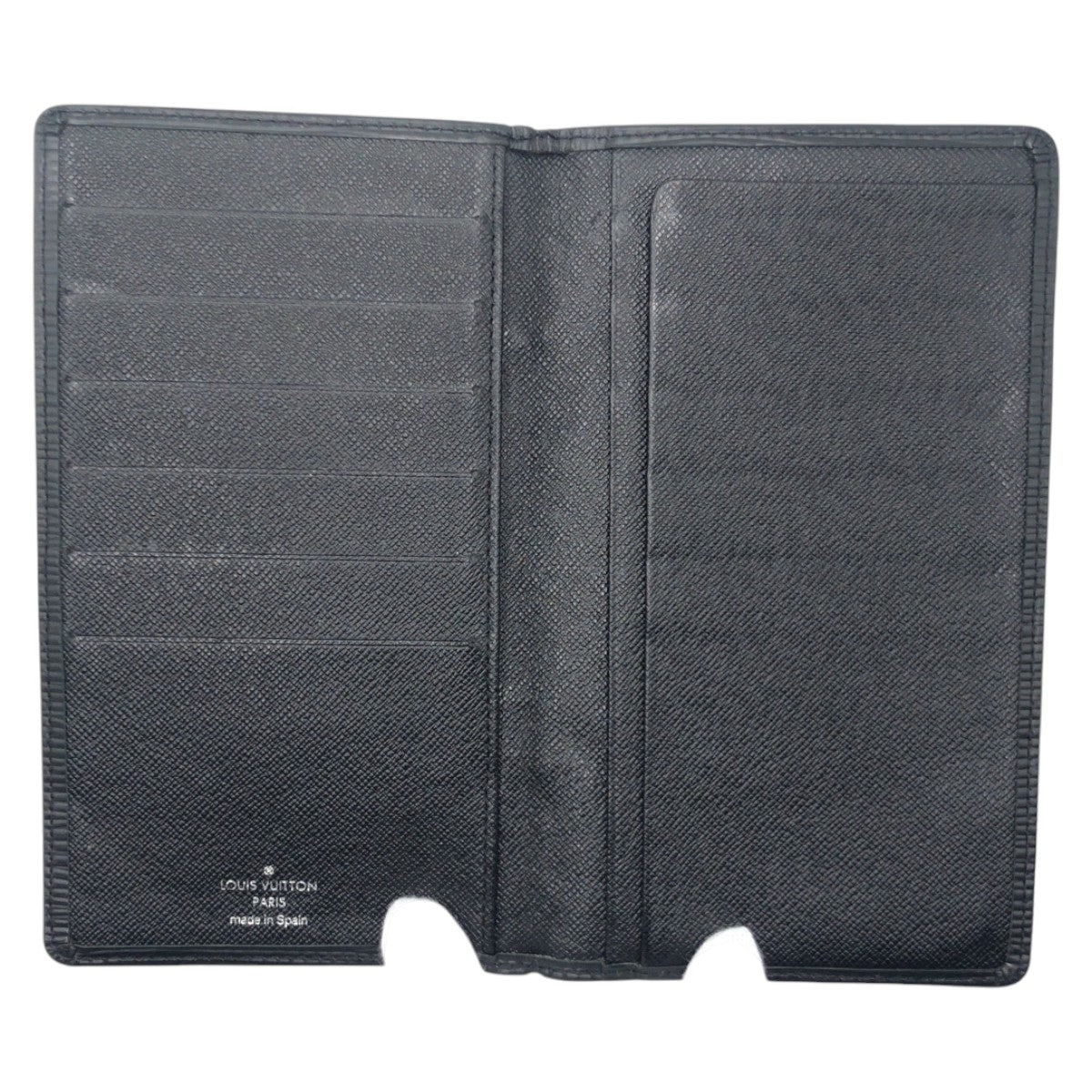 LOUIS VUITTON Long Wallet Purse M63212 Epi Leather Black black Epi Porte Cartes Credit