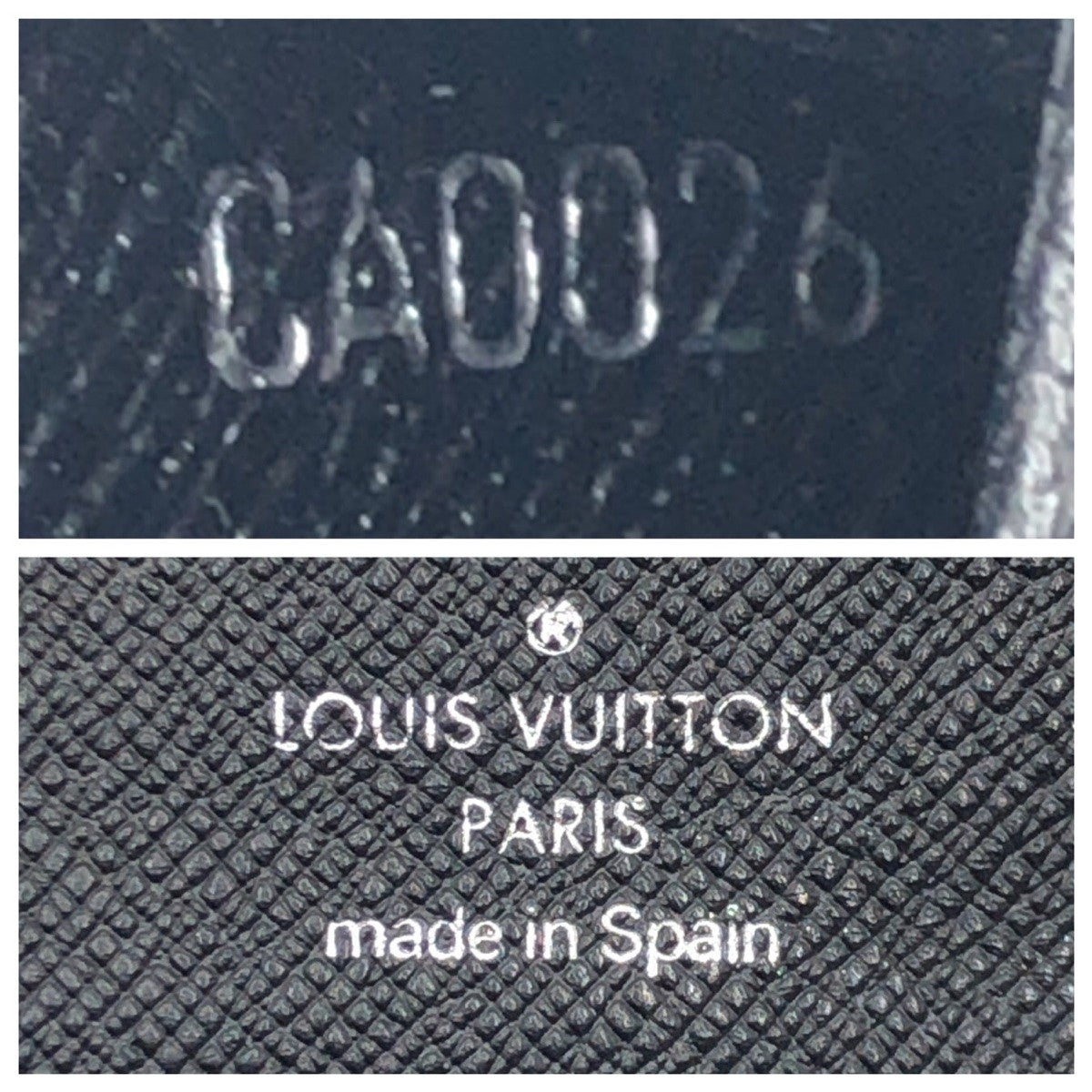 LOUIS VUITTON Long Wallet Purse M63212 Epi Leather Black black Epi Porte Cartes Credit