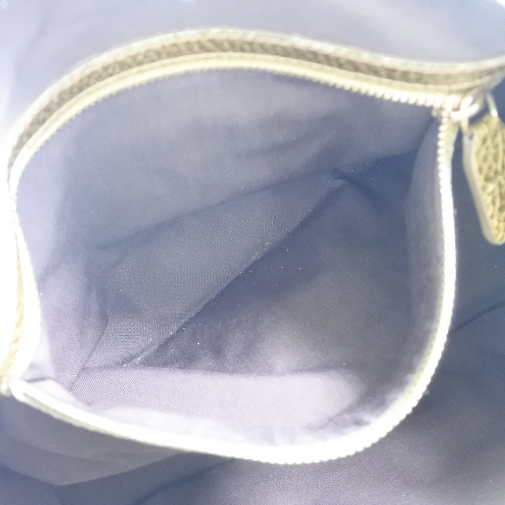 TOD�fS Handbag Calfskin gold Women Used Authentic