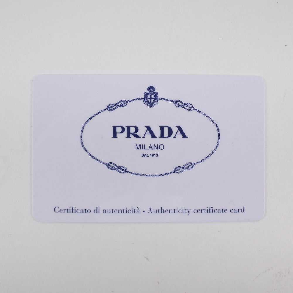 PRADA Long Wallet Purse 2ML220 Safiano Brown Brown Zip Around