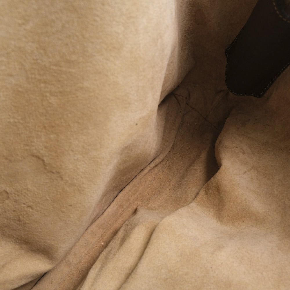 FENDI Tote Bag Calfskin Brown Celeria