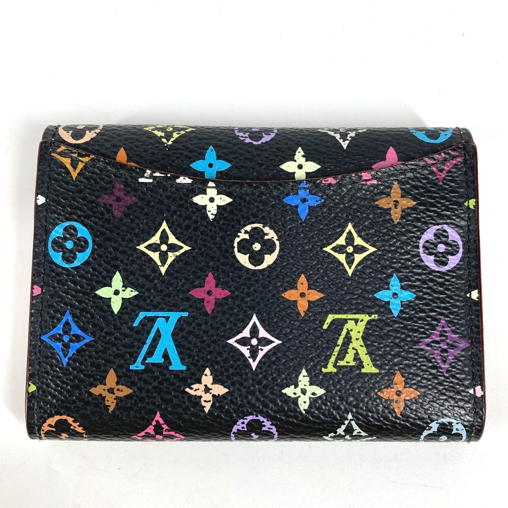 LOUIS VUITTON Coin case M60007 Monogram multicolor canvas black Monogram multicolor Portomonet Cozy