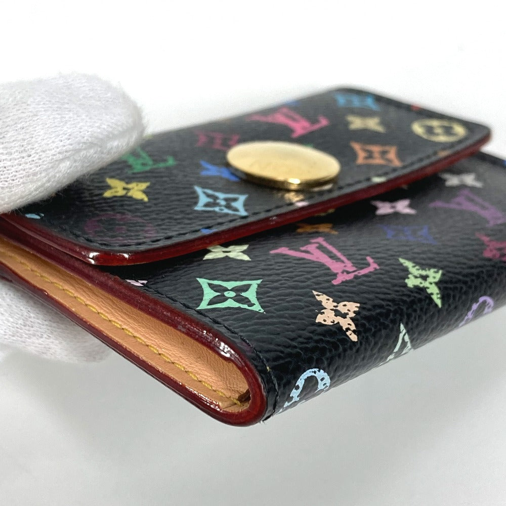 LOUIS VUITTON Coin case M60007 Monogram multicolor canvas black Monogram multicolor Portomonet Cozy