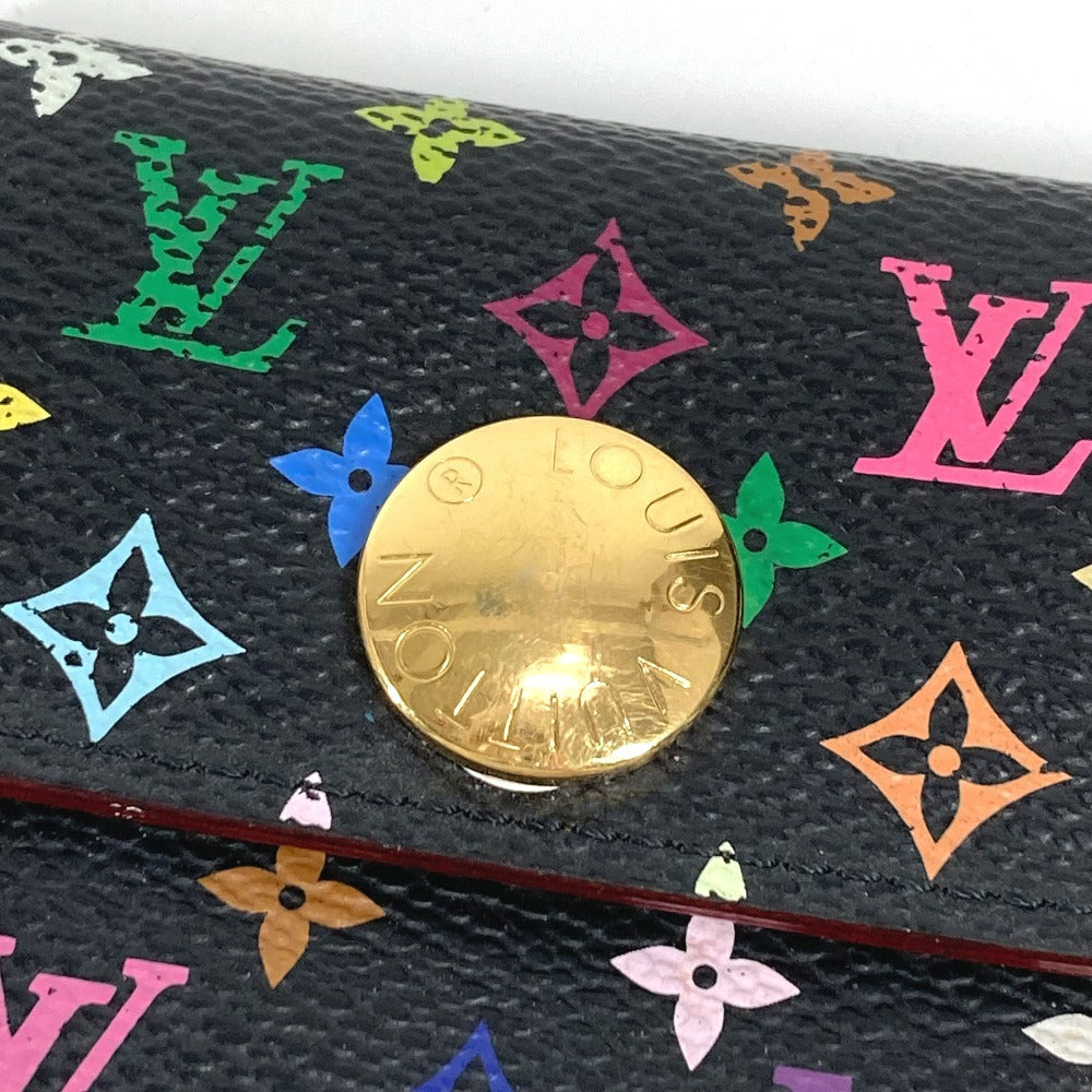 LOUIS VUITTON Coin case M60007 Monogram multicolor canvas black Monogram multicolor Portomonet Cozy