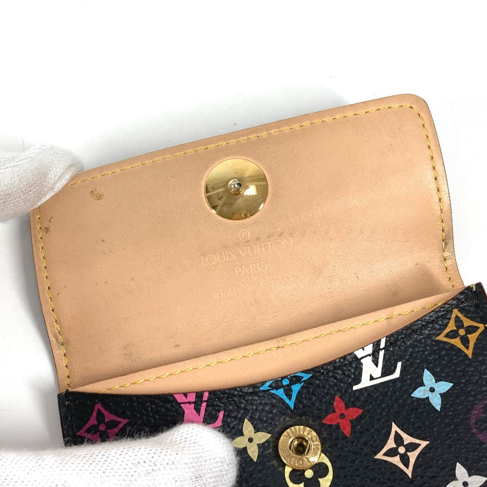LOUIS VUITTON Coin case M60007 Monogram multicolor canvas black Monogram multicolor Portomonet Cozy