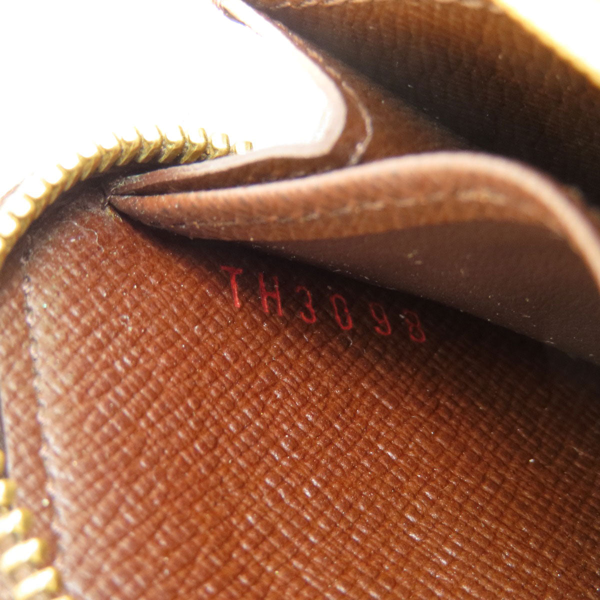 LOUIS VUITTON Coin case N63070 Damier canvas Brown Zippy Coin Purse Damier Ebene