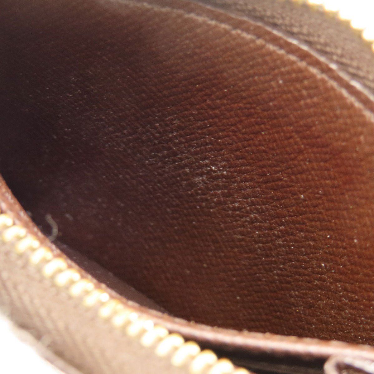 LOUIS VUITTON Coin case N63070 Damier canvas Brown Zippy Coin Purse Damier Ebene